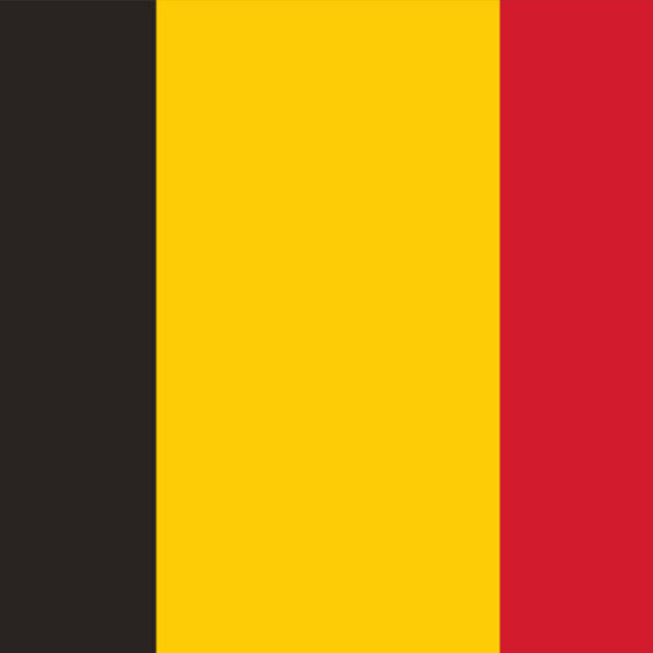 Gästflagga Belgien