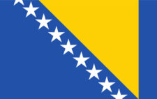 Gästflagga Bosnien