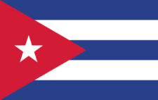 Gästflagga Kuba