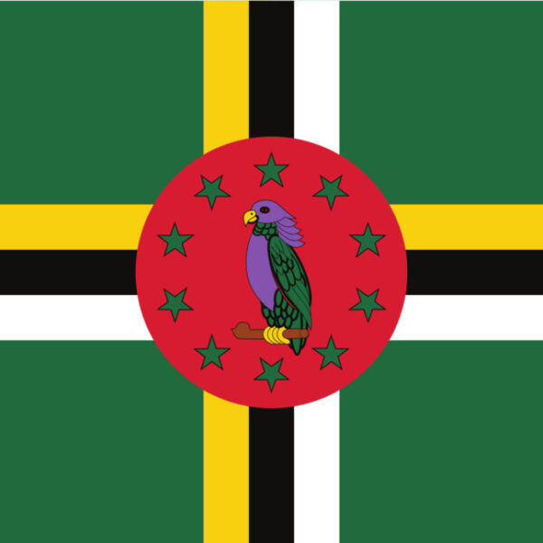 Gästflagga Dominica