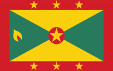 Gästflagga Grenada