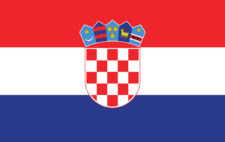 Gästflagga Kroatien