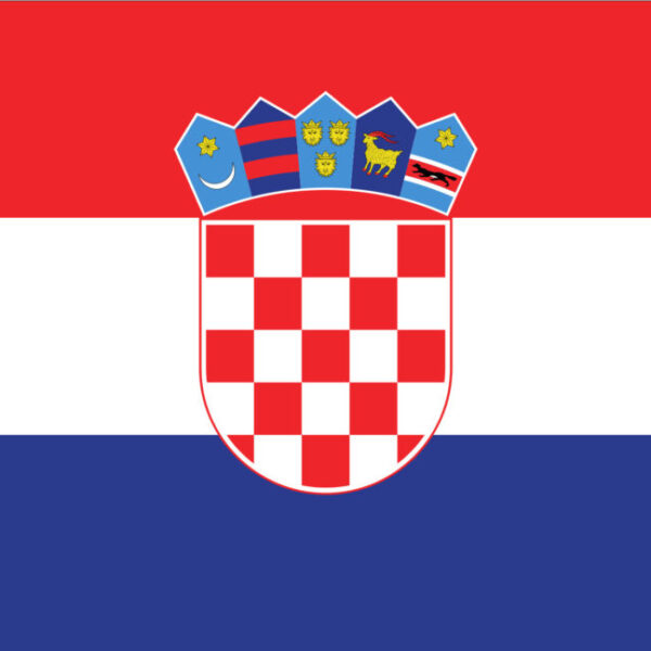 Gästflagga Kroatien