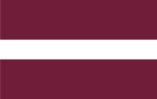 Gästflagga Letland