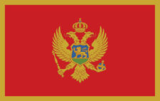 Gästflagga Montenegro