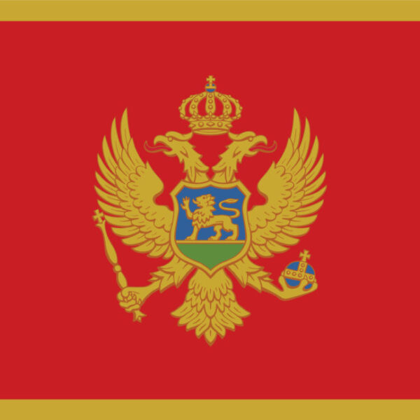 Gästflagga Montenegro