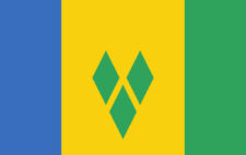Gästflagga St. Vincent & The Grenadines