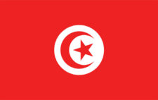 Gästflagga Tunisien