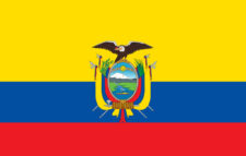 Gästflagga Equador