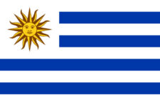 Gästflagga Uruguay